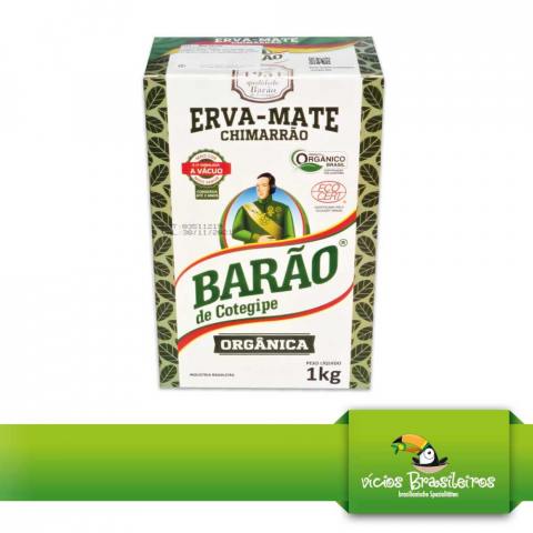 Erva Mate Orgânica Barão 1kg - Mate-Tee aus Brasilien
