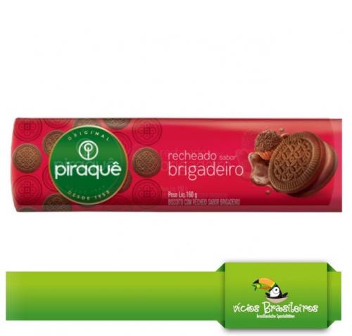 Biscoito Recheado Brigadeiro - Piraque - 200gr