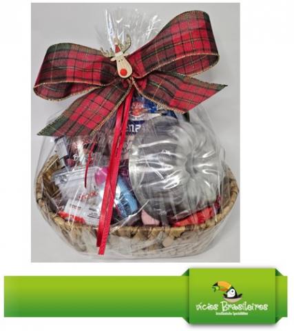 Geschenkkorb "Bolo e Brigadeiro"