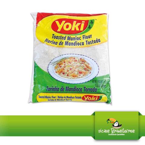 Farinha Mandioca Torrada - original aus Brasilien - eine typische Beilage in der brasilianischen Küche