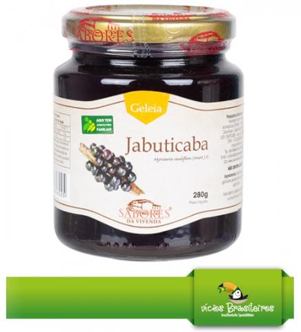 Sabores da Vivenda Jabuticaba-Gelee 280g – brasilianisches Fruchtgelee