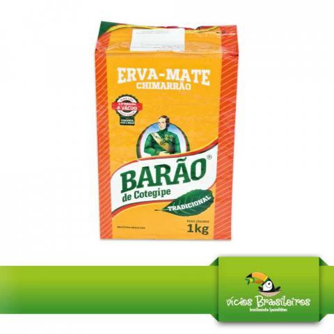 Erva Mate Tradicional Barão 1kg Packung brasilianischer Mate-Tee