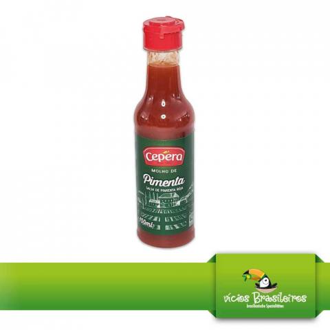 rote Pfeffersauce - Vorsicht: scharf...
