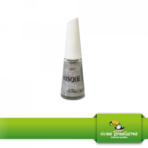 Esmalte Risque - Nagellack - As Mil Purpurinas - 8ml