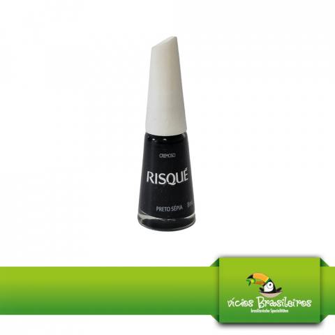 Esmalte Risque - Nagellack - Preto Sepia - 8ml