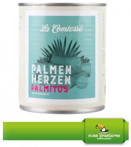Palmitos - gehören einfach zur brasilianischen Küche - ob für Salate oder auf Pizzas...