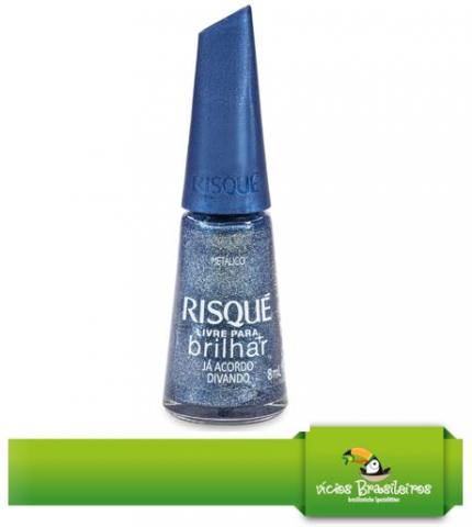 Esmalte Risque - Nagellack - Livre para brilhar - Ja acordo divando - 8ml