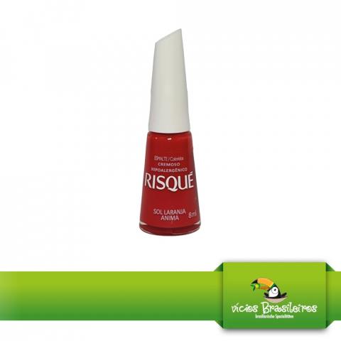 Esmalte Risque - Nagellack - Sol Laranja Anima - 8ml