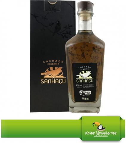 Cachaca Sanhacu Organicoa - Umburana - 750ml - 40% Vol.