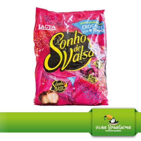 Sonho de Valsa von Lacta – Zartschmelzende Schokoladenpralinen mit Nougatfüllung