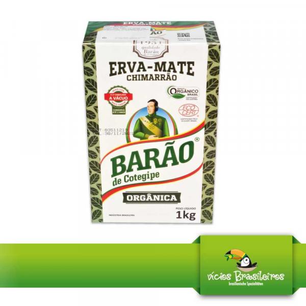 Erva Mate Orgânica Barão 1kg - Mate-Tee aus Brasilien