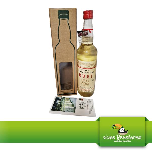 Einer der Besten aus Brasilien - der Cachaca Rubi von Armazem Vieira