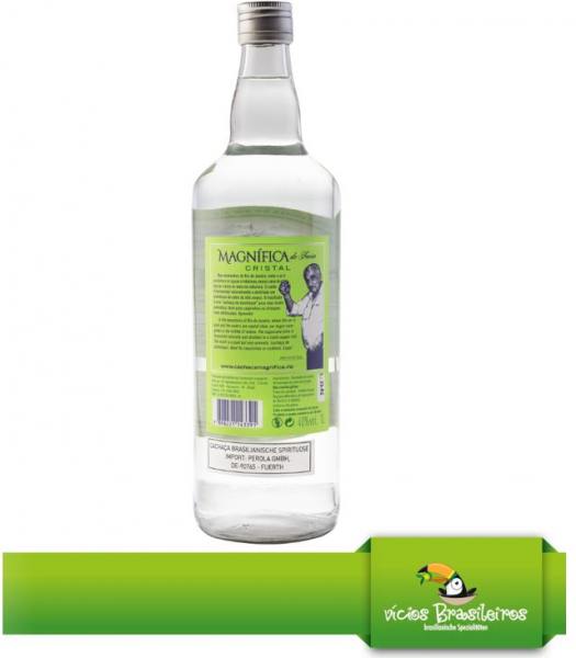 Cachaca Magnifica – Cristal – 1000ml – 40% Vol.
