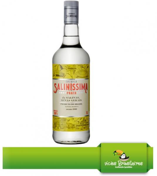 Salinissima Cachaça - Prata - 1000ml - 40% Vol.