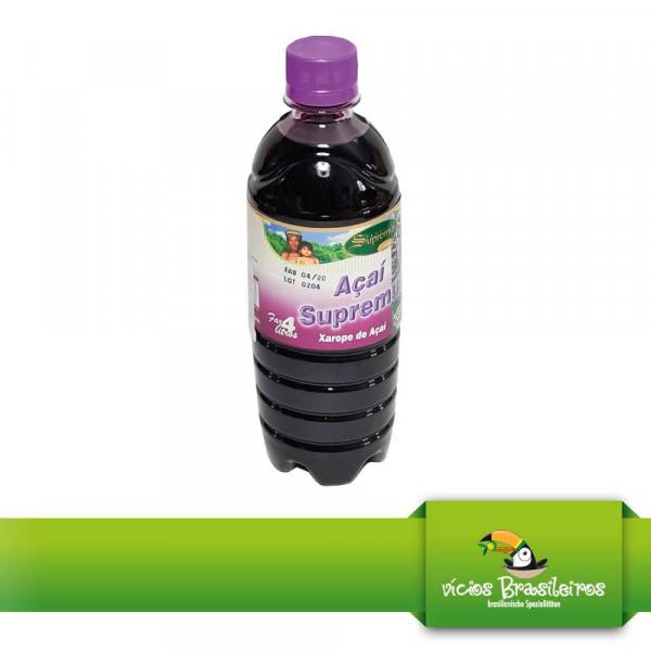 Supremus Concentrado de Açaí 500ml - Hochkonzentriertes Açaí aus Brasilien für Smoothies, Bowls und mehr