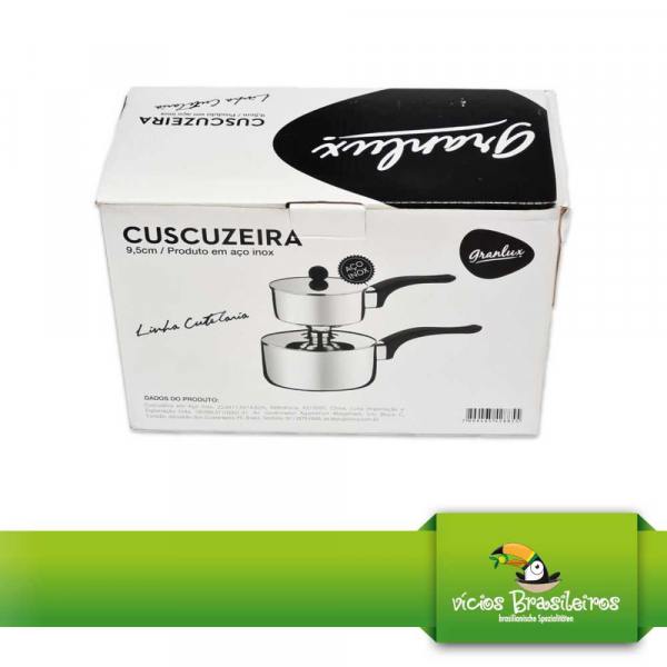 Cuzcuzeira / 9,5cm / Produto em aco inox / Granlux