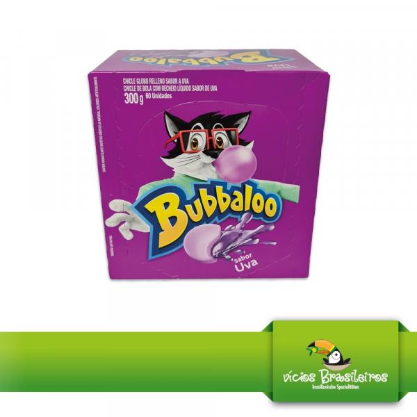Chiclete Bubbaloo Sabor Uva - Kaugummi mit Traubengeschmack - 5gr