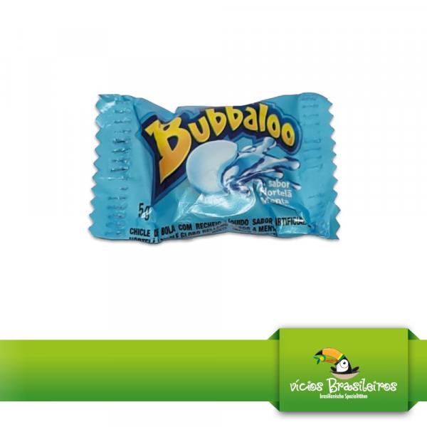 Chiclete Bubbaloo Sabor Menta / Hortela - Kaugummi mit Minzgeschmack - 5gr