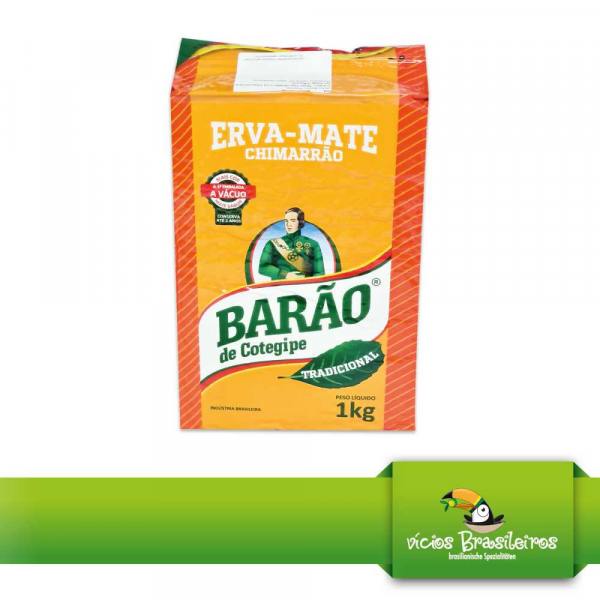Erva Mate Tradicional Barão 1kg Packung brasilianischer Mate-Tee
