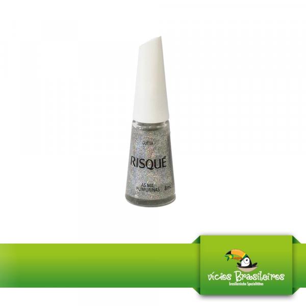 Esmalte Risque - Nagellack - As Mil Purpurinas - 8ml