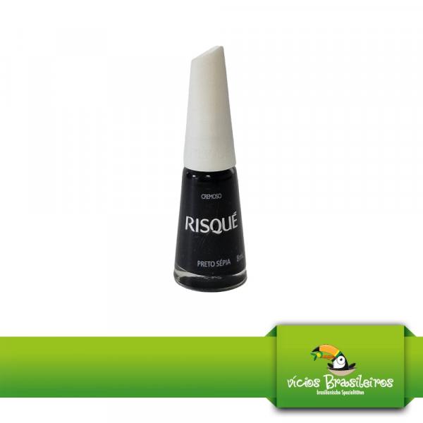 Esmalte Risque - Nagellack - Preto Sepia - 8ml