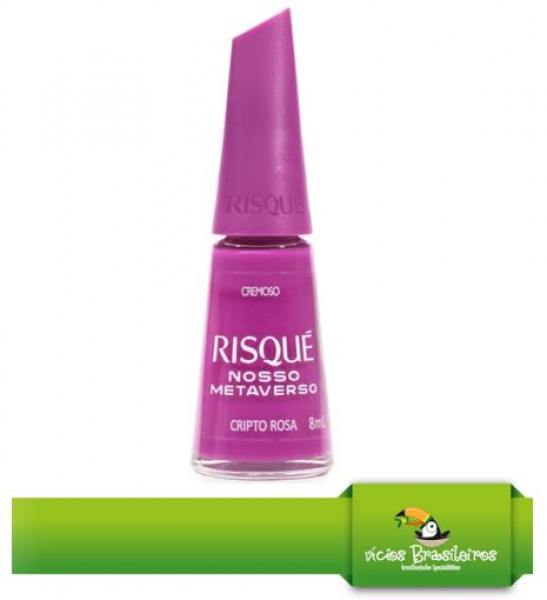 Esmalte Risque - Nagellack - Nosso Metaverso - Cripto Rosa - 8ml